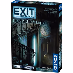 Thames & Kosmos EXIT: The Sinister Mansion, Board game, Strategy, 12 yr(s), 60 min, Family game