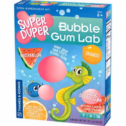 Thames & Kosmos Super Duper Bubble Gum Lab, Experiment kit, Cooking, 6 yr(s), Multicolour