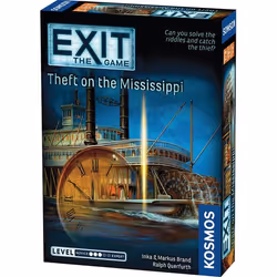 Thames & Kosmos EXIT: Theft on the Mississippi, Board game, Strategy, 12 yr(s), 60 min, Family game