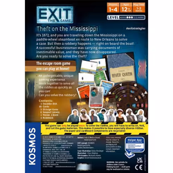Thames & Kosmos EXIT: Theft on the Mississippi Board game Strategy