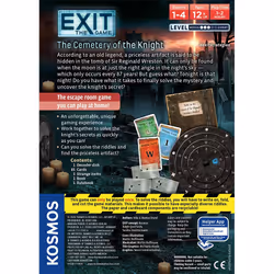 Thames & Kosmos EXIT: The Cemetery of the Knight Board game Strategy