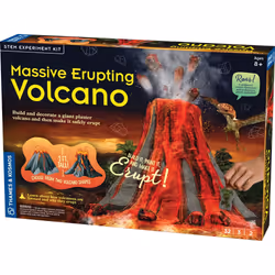 Thames & Kosmos Massive Erupting Volcano, Volcano, Chemistry, 8 yr(s), Multicolour