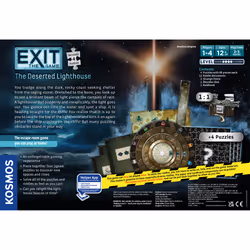 Thames & Kosmos EXIT: The Deserted Lighthouse (with Jigsaw Puzzle) Board game Strategy