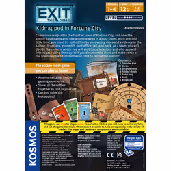 Thames & Kosmos EXIT: Kidnapped in Fortune City Board game