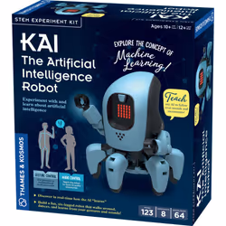 Thames & Kosmos Kai: The Artificial Intelligence Robot | Explore Machine Learning | Build an Innovative Smart Robot & Experim ...