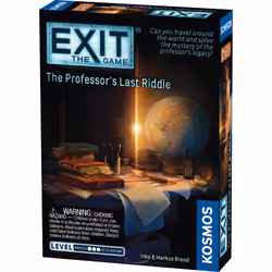 Thames & Kosmos EXIT: The Game - The Professor's Last Riddle, Board game, Detective, 12 yr(s), 60 min