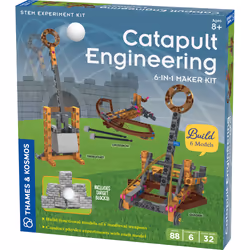 Thames & Kosmos Catapult Engineering: 6-in-1 Maker Kit, Building set, 8 yr(s), Plastic, 88 pc(s), 408.23 g