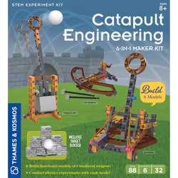 Thames & Kosmos Catapult Engineering: 6-in-1 Maker Kit