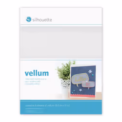 Silhouette MEDIA-VELLUM, 6 sheets