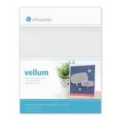 Silhouette MEDIA-VELLUM art paper 6 sheets
