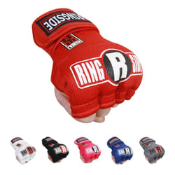 Ringside Quick Wrap Gel Shock MMA Boxing Hand Wraps  Small/Medium  Red