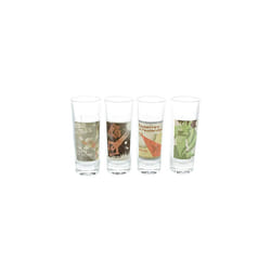 Star Trek The Original Series Fine Art Shot Glasses Set 4