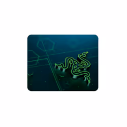 Razer Goliathus Mobile, Blue, Green, Pattern, Rubber, Non-slip base, Gaming mouse pad