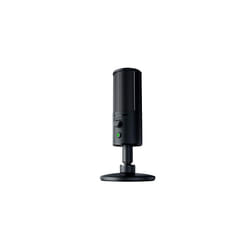 Razer Seiren X USB Streaming Microphone: Professional Grade - Built-In Shock Mount - Supercardiod Pick-Up Pattern - Anodized Aluminum - Clas