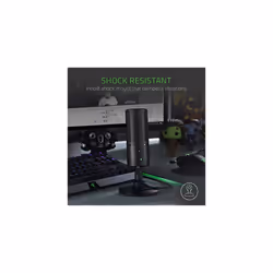 Razer Seiren X USB Streaming Microphone: Professional Grade - Built-In Shock Mount - Supercardiod Pick-Up Pattern - Anodized Aluminum - Clas