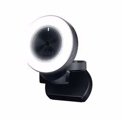 Razer Kiyo - Streaming Camera with Ring Lighting (USB Webcam, HD Video 720p, 60 FPS, Compatible with Open Broadcaster Softwar ...
