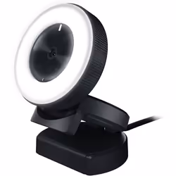 Razer Kiyo Streaming Webcam: Full HD 1080p 30 FPS / 720p 60 FPS - Ring Light w/Adjustable Brightness - Built-in Microphone - ...