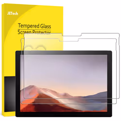 Screen Protector for Surface Pro 7 Plus/Surface Pro 7 12.3-Inch, 9H Tempered Glass Film, Support Surface Pen, HD Clear, 2-Pac ...