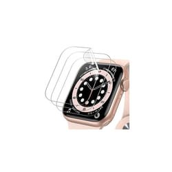 JETech Screen Protector compatible with Apple Watch SE (20222020) Series 6 5 4 40mm  TPU HD clear Full coverage Film  3-Pack
