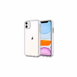JETech Case for iPhone 11 6.1-Inch, Non-Yellowing Shockproof Phone Bumper Cover, Anti-Scratch Clear Back (Clear)