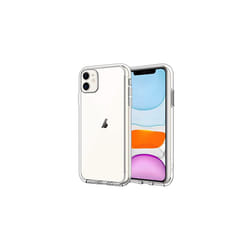 JETech Case for iPhone 11 6.1-Inch, Non-Yellowing Shockproof Phone Bumper Cover, Anti-Scratch Clear Back (Clear)