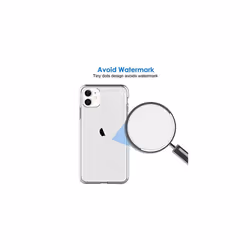 JETech Case for iPhone 11 6.1-Inch, Non-Yellowing Shockproof Phone Bumper Cover, Anti-Scratch Clear Back (Clear)