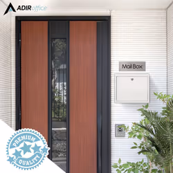 AdirOffice Multi Purpose Mail Box with Lock  Heavy Duty Drop Box  Commercial Suggestion Box Wall Mountable Safe and Secure Ba