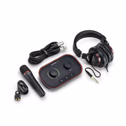 Focusrite Vocaster One Studio, 70 dB, 20 - 20000 Hz, -57 dB, 200 Ω, 32 Ω, 98 dB