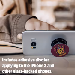 Official PopSockets PopGrip Expanding Stand Ring Holder Finger Grip For Mobile Phones, Tablets, iPads - Gryffindor