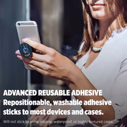 Official PopSockets PopGrip Expanding Stand Ring Holder Finger Grip For Mobile Phones, Tablets, iPads - Ravenclaw