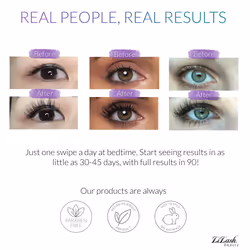 LiLash Purified Eyelash Physician-Formulated Serum XL for Fuller & Longer Looking Eyelashes | Natural Eyelash Enhancer Safe for Sensitive Eyes & Conta