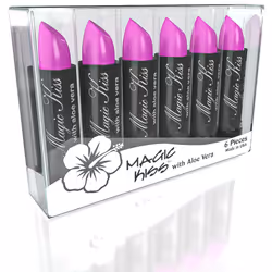 Pack of 6 Magic Kiss Color Changing Matte Lipstick set  Long Lasting Nutritious Lips Moisturizer Magic Temperature Color Chan ...