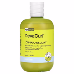 DevaCurl, Low-Poo Delight, Mild Lather Cleanser For Lightweight Moisture, 12 fl oz (355 ml)