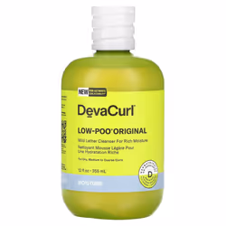 DevaCurl, Low-Poo Original, Mild Lather Cleanser For Rich Moisture, For Dry, Medium to Coarse Curls, 12 fl oz (355 ml)
