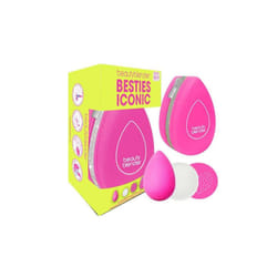 - Besties Iconic: Blending Sponge + cleanser + scrub matt for Precise Application and Perfect Blend