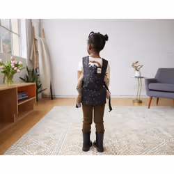 Baby Tula Mini Toy Carrier - Discover (Black with Stars)