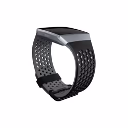 Fitbit FB-164SBBKL, Band, Activity tracker, Black, Fitbit, Ionic, Aluminium, Elastomer