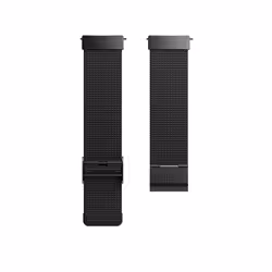 Fitbit Stainless Steel Mesh, Band, Smartwatch, Black, Fitbit, Fitbit Versa, Stainless steel