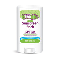 Baby Sunscreen Stick by Boogie Block  Mineral Sunscreen SPF 50  FSA'HSA Eligible  Travel Size Sunblock for Kids  Zinc Oxide  Water Resistant  Vegan  F