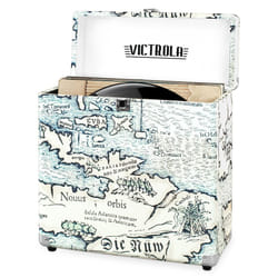 Victrola Vintage Vinyl Record Storage and Carrying Case  Fits all Standard Records  33 13  45 and 78 RPM  Holds 30 Albums  Per
