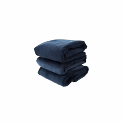 MIC8053 Monster Edgeless Microfiber Towel, Black - 16 in. x 16 in. (Pack of 3)