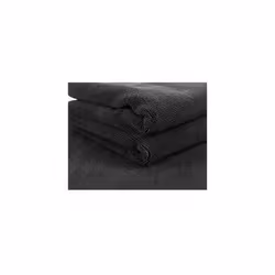 MIC8053 Monster Edgeless Microfiber Towel, Black - 16 in. x 16 in. (Pack of 3)