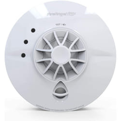 FireAngel Pro Connected Smart Kitchen Heat Alarm, Mains Powered with Wireless Interlink and 10 Year Life, FP1740W2-R