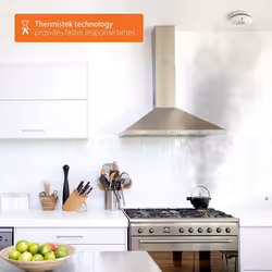 FireAngel Pro Connected Smart Kitchen Heat Alarm, Mains Powered with Wireless Interlink and 10 Year Life, FP1740W2-R