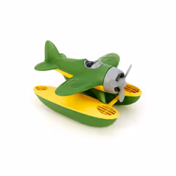 Green Toys Seaplane, Bath toy, Boy/Girl, 1 yr(s), Plastic, Green, Yellow