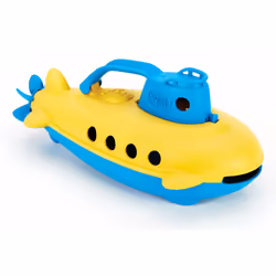 Green Toys Submarine, Bath toy, Boy/Girl, Blue, Yellow