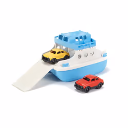 Green Toys Ferry Boat, Bath boat, Boy/Girl, 3 yr(s), Plastic, Blue, White