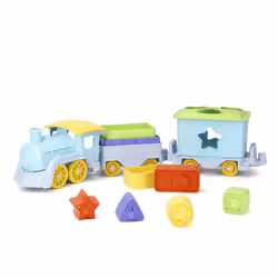 Green Toys TNSS-1460, Train, 0.5 yr(s), Plastic, Multicolour