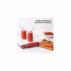 Chefman Immersion Stick Hand Blender with Stainless Steel Blades, Powerful Electric Ice Crushing 2-speed Control Handheld Food Mixer, PurÃ©es