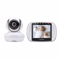 Motorola MBP36S Remote Wireless Video Baby Monitor with 3.5-Inch Color